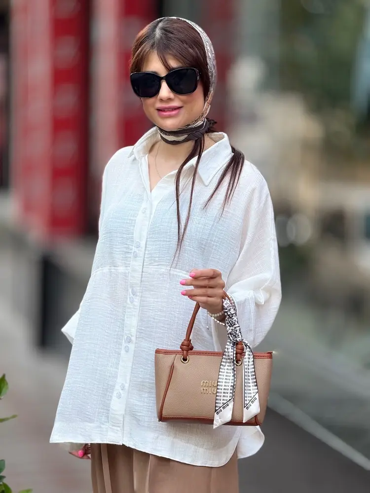 شومیز کنفی ترمه